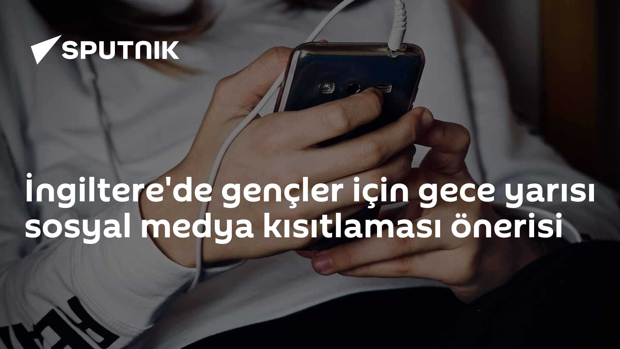 İngiltere'de gençler için gece yarısı sosyal medya kısıtlaması önerisi