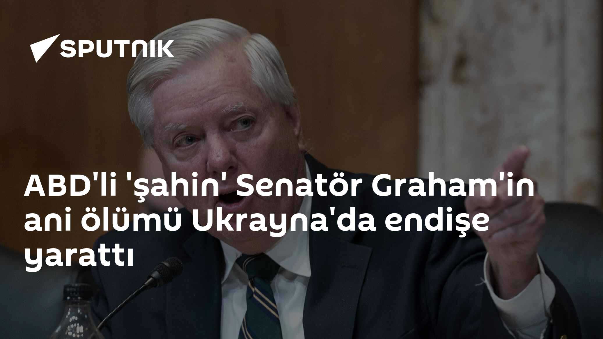 ABD'li 'şahin' Senatör Graham'in ani ölümü Ukrayna'da endişe yarattı