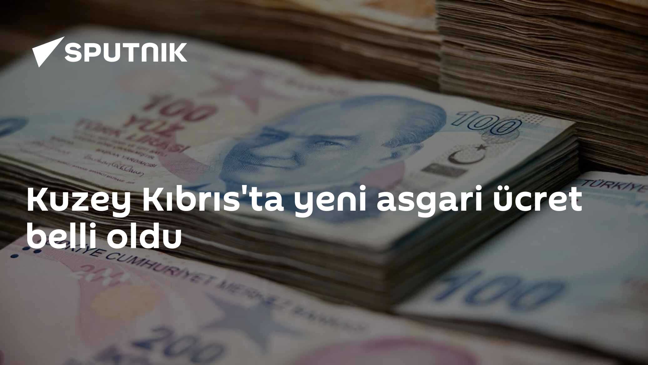 Kuzey Kıbrıs'ta yeni asgari ücret belli oldu