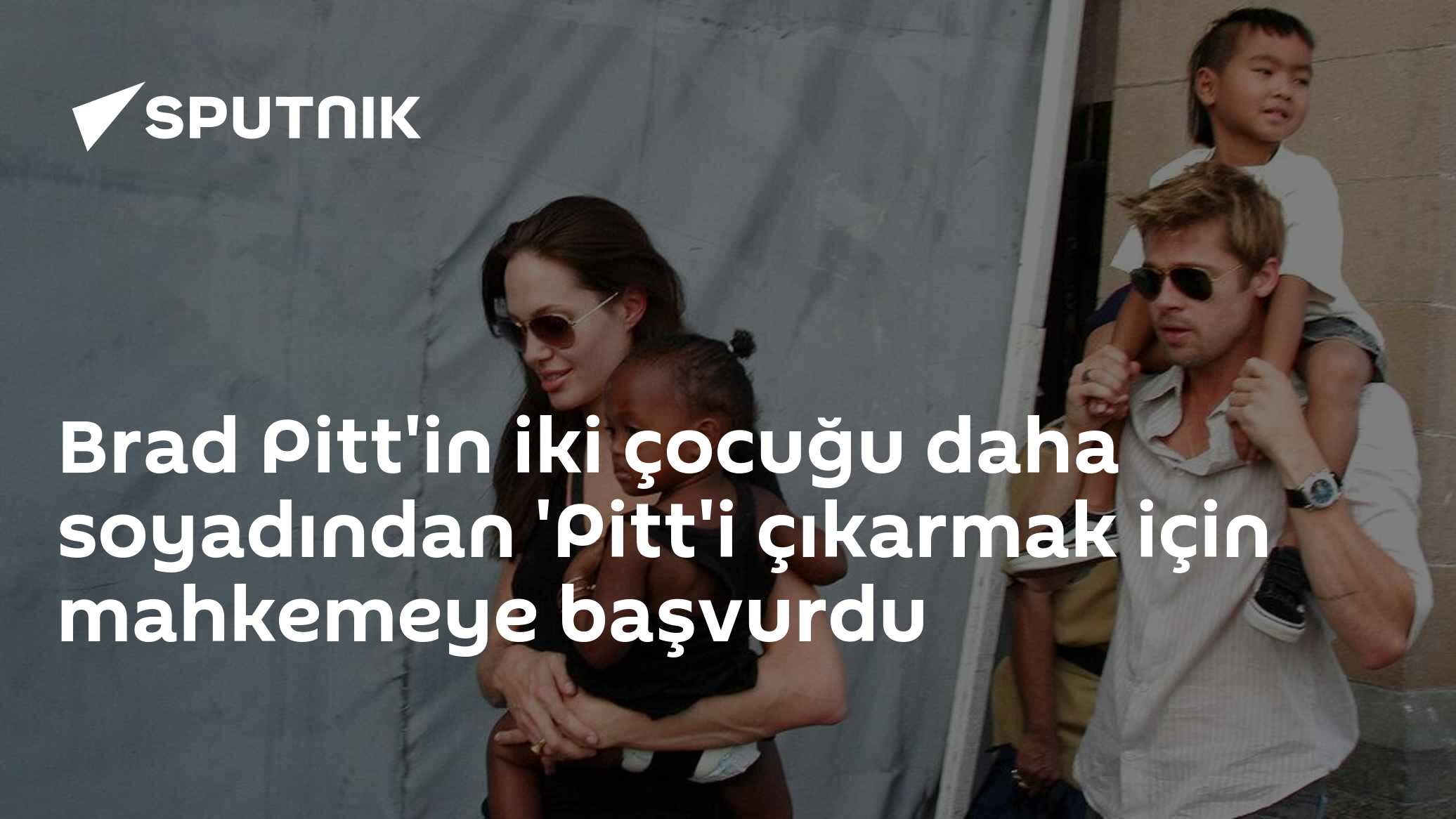 Brad Pitt'in çocukları soyadından 'Pitt'i çıkardı