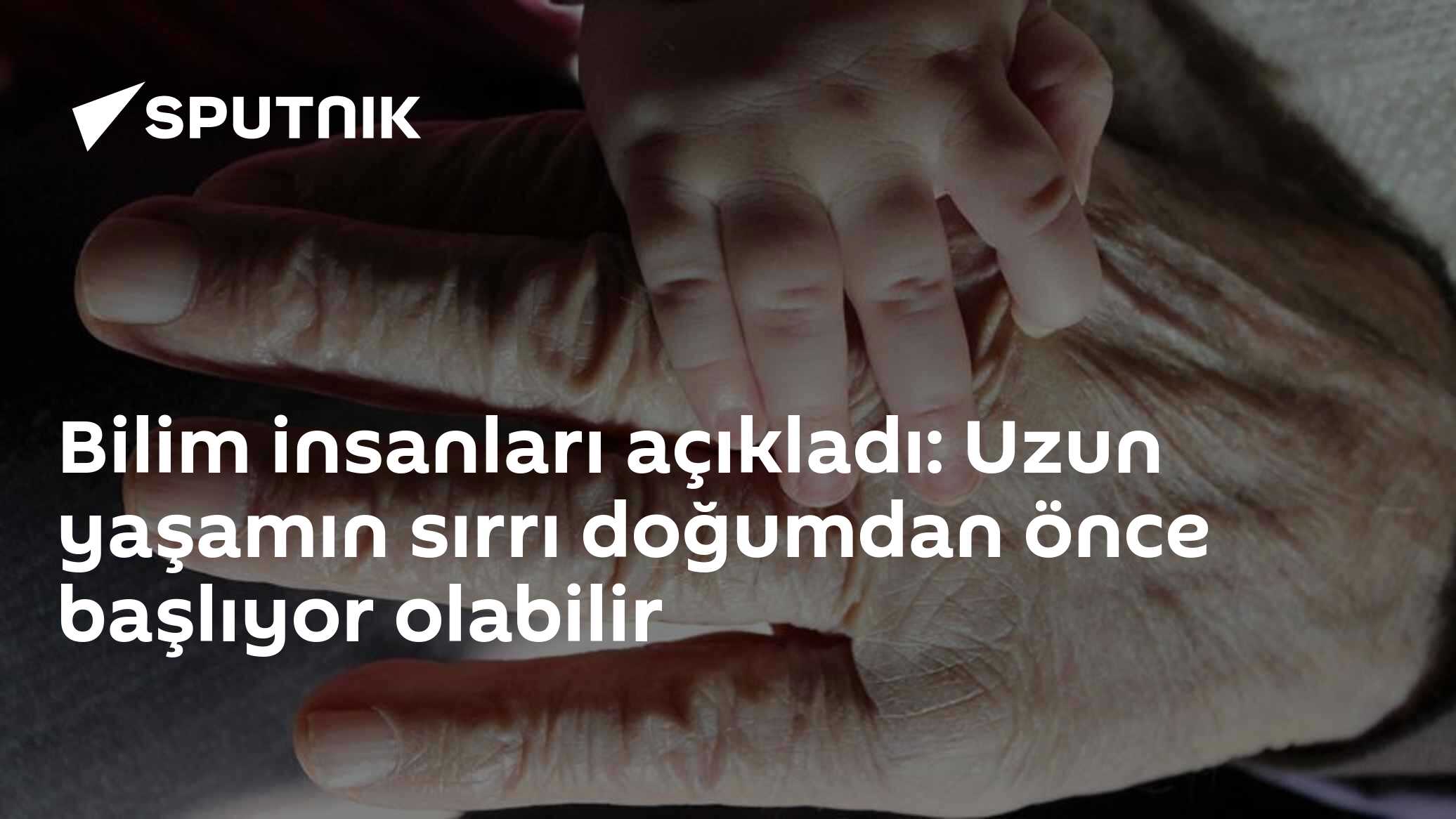 Bilim insanları açıkladı: Uzun yaşamın sırrı doğumdan önce başlıyor olabilir