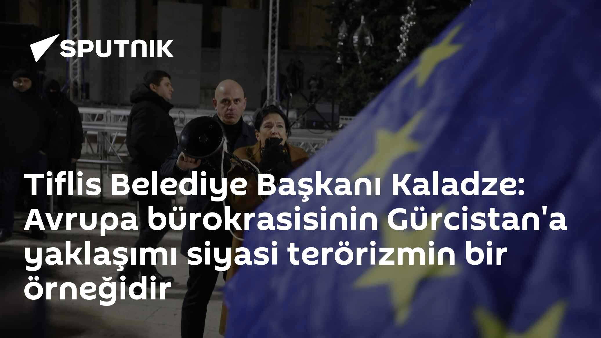 Tiflis Belediye Başkanı Kaladze: Avrupa bürokrasisinin Gürcistan'a yaklaşımı siyasi terörizmin bir örneğidir