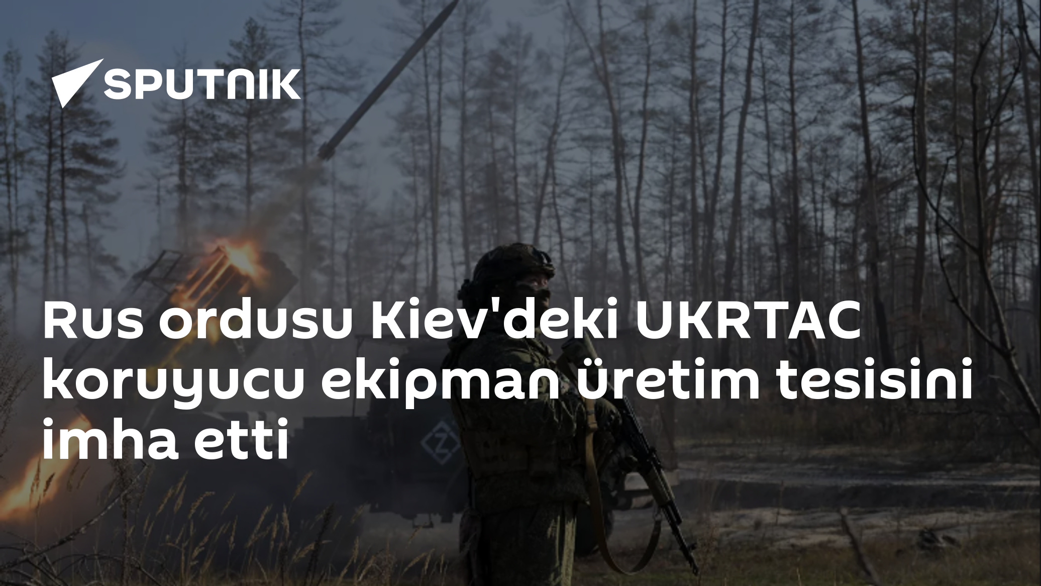 Rus ordusu Kiev'deki UKRTAC koruyucu ekipman üretim tesisini imha etti