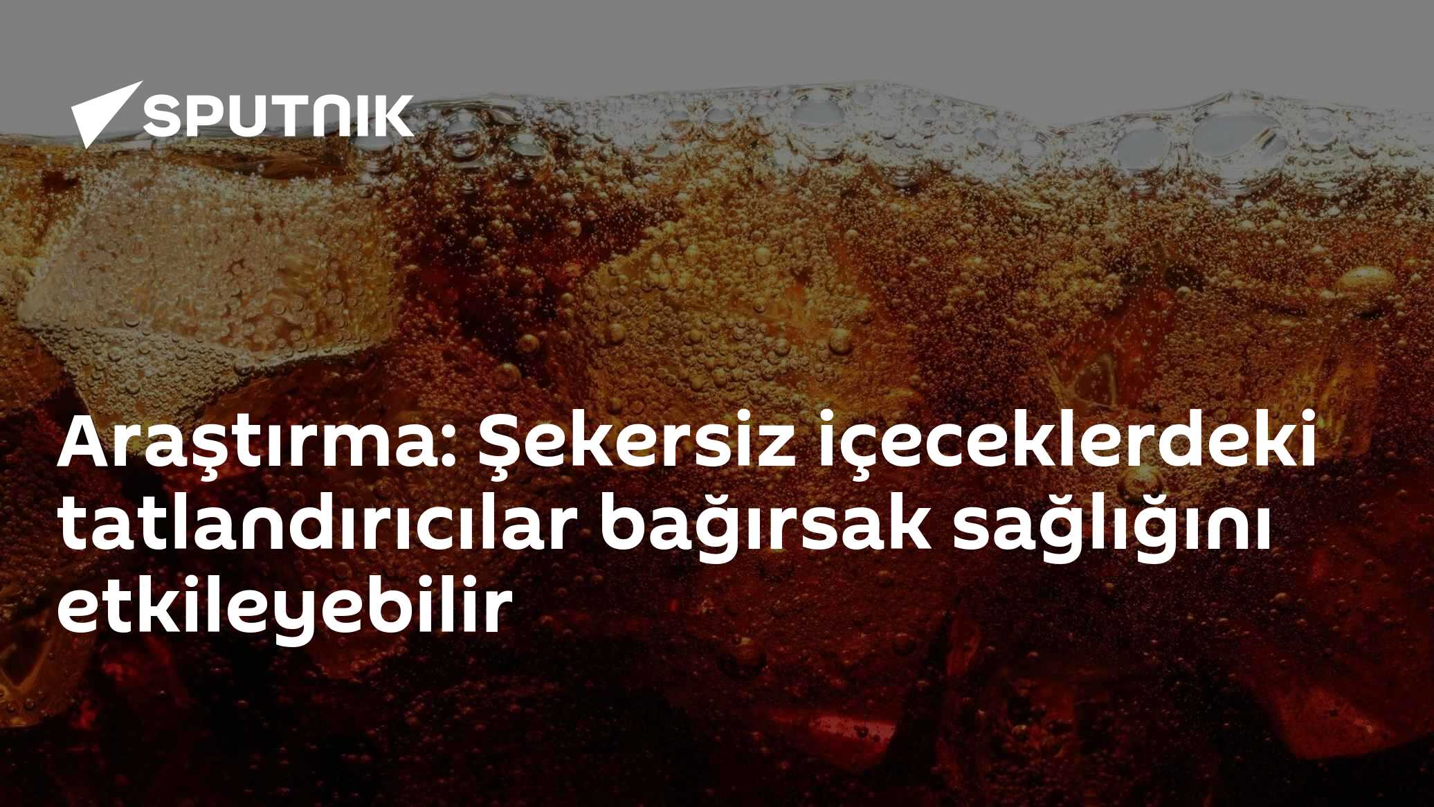 Şekersiz içeceklerdeki tatlandırıcılar bağırsak sağlığını etkileyebilir