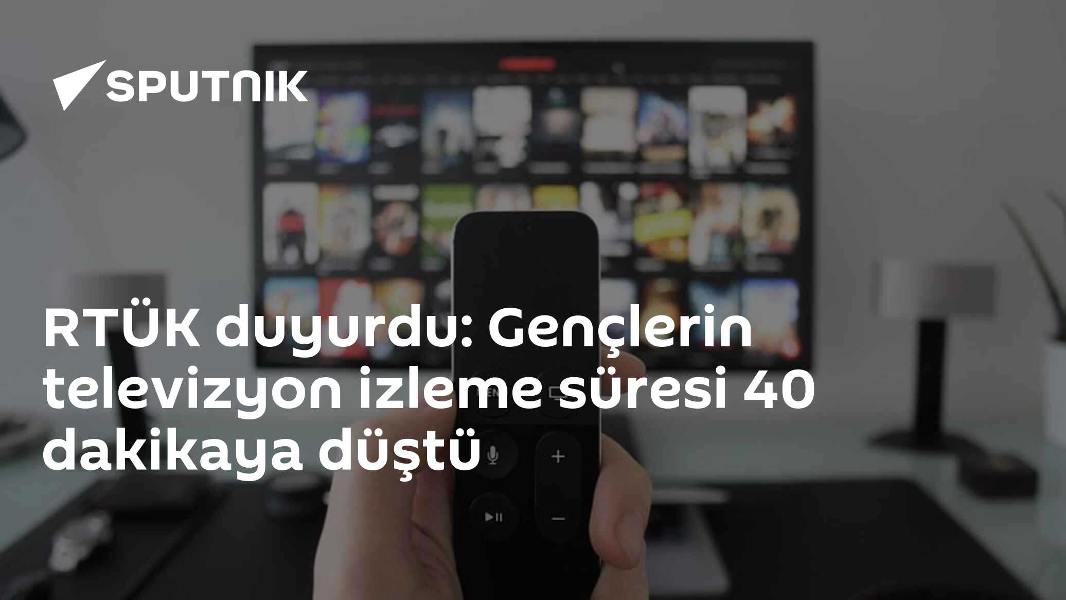 RTÜK duyurdu: Gençlerin televizyon izleme süresi 40 dakikaya düştü
