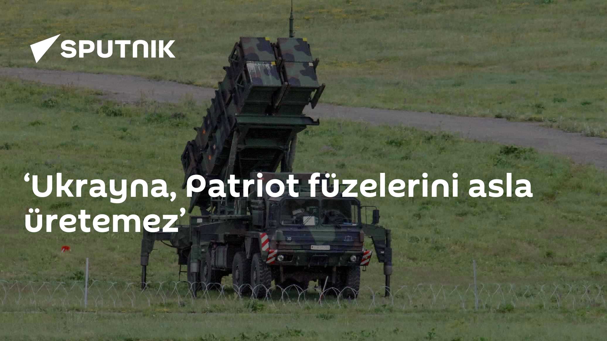 Eski CIA analisti: Ukrayna, Patriot füzelerini asla üretemez