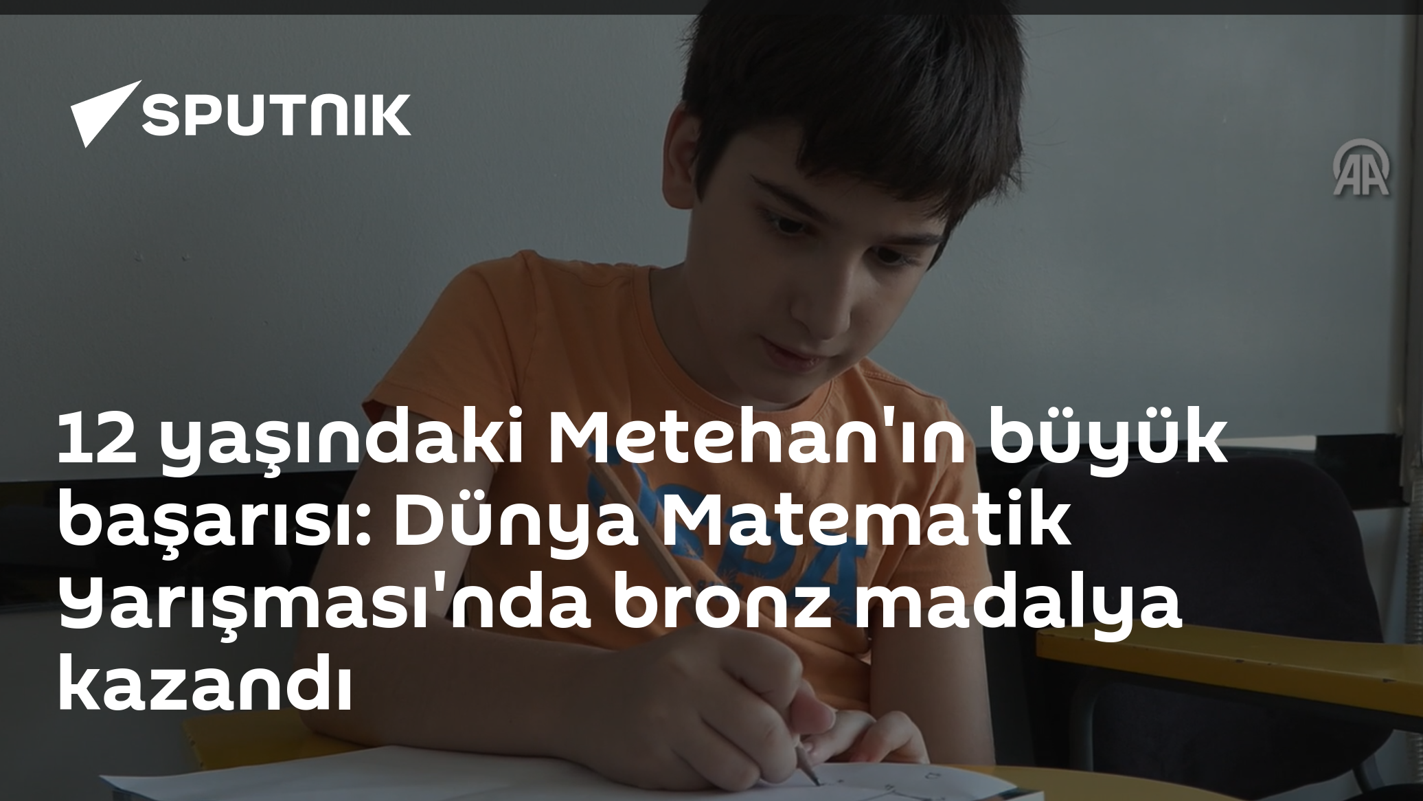 12 yaşındaki Metehan'ın büyük başarısı: Dünya Matematik Yarışması'nda bronz madalya kazandı