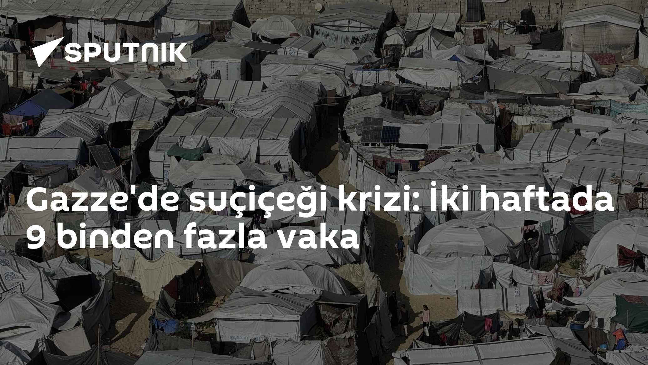 Gazze'de suçiçeği krizi: İki haftada 9 binden fazla vaka