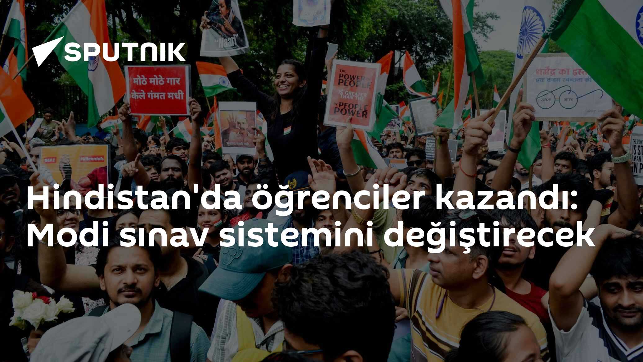 Hindistan'da öğrenciler kazandı: Modi sınav sistemini değiştirecek