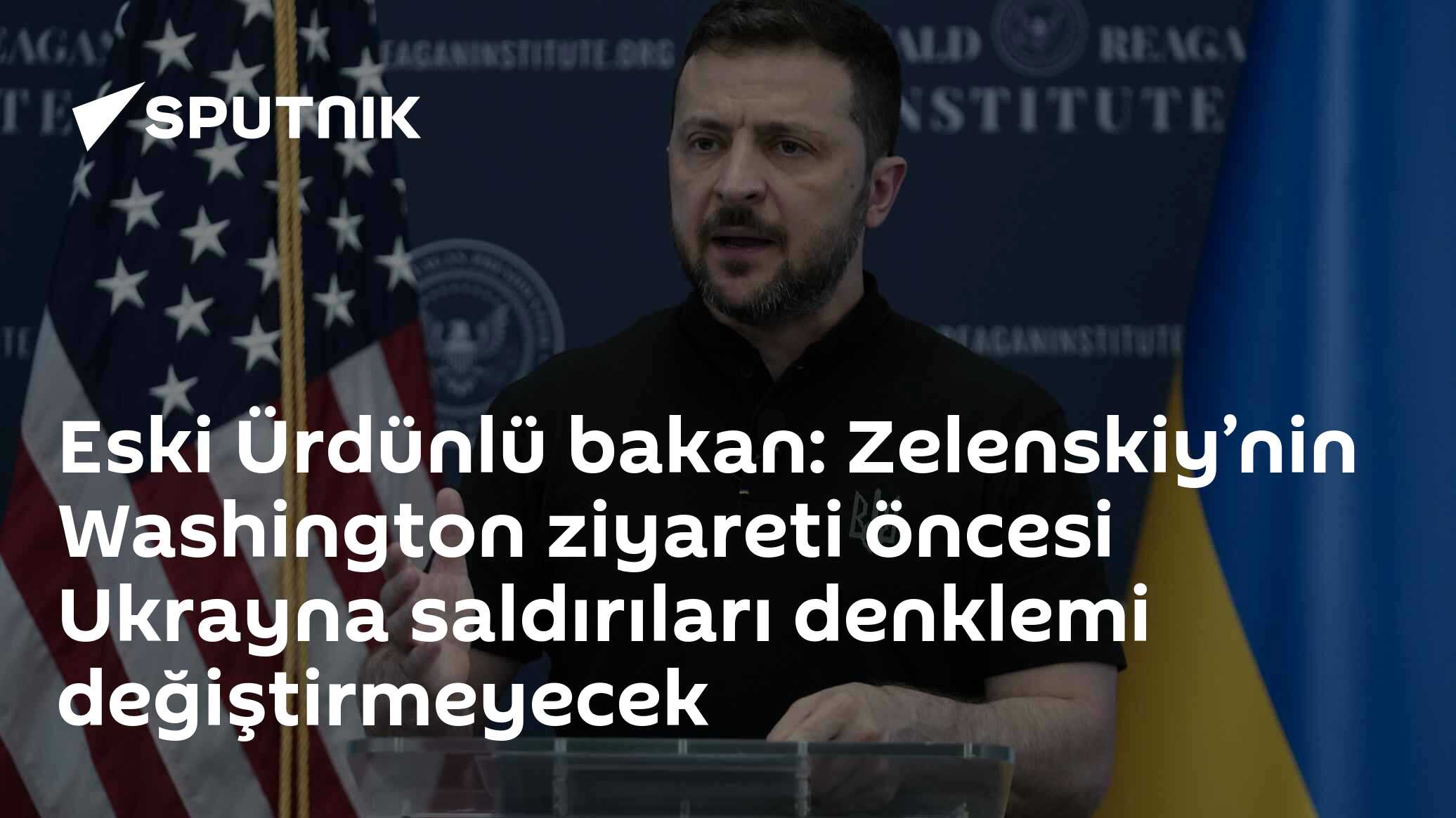 Eski Ürdünlü bakan: Zelenskiy’nin Washington ziyareti öncesi Ukrayna saldırıları denklemi değiştirmeyecek