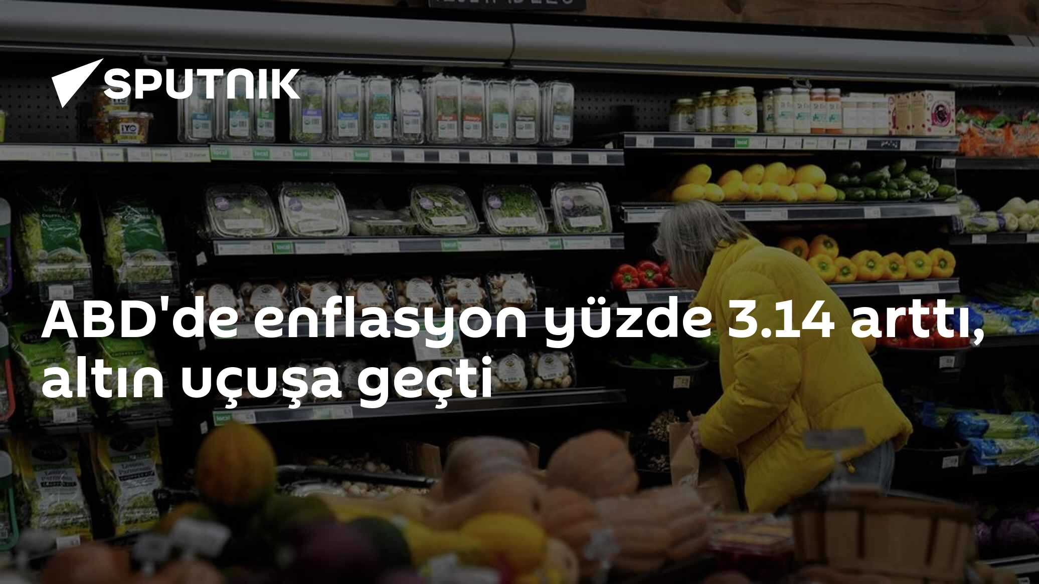 ABD'de enflasyon yüzde 3.14 arttı, altın uçuşa geçti