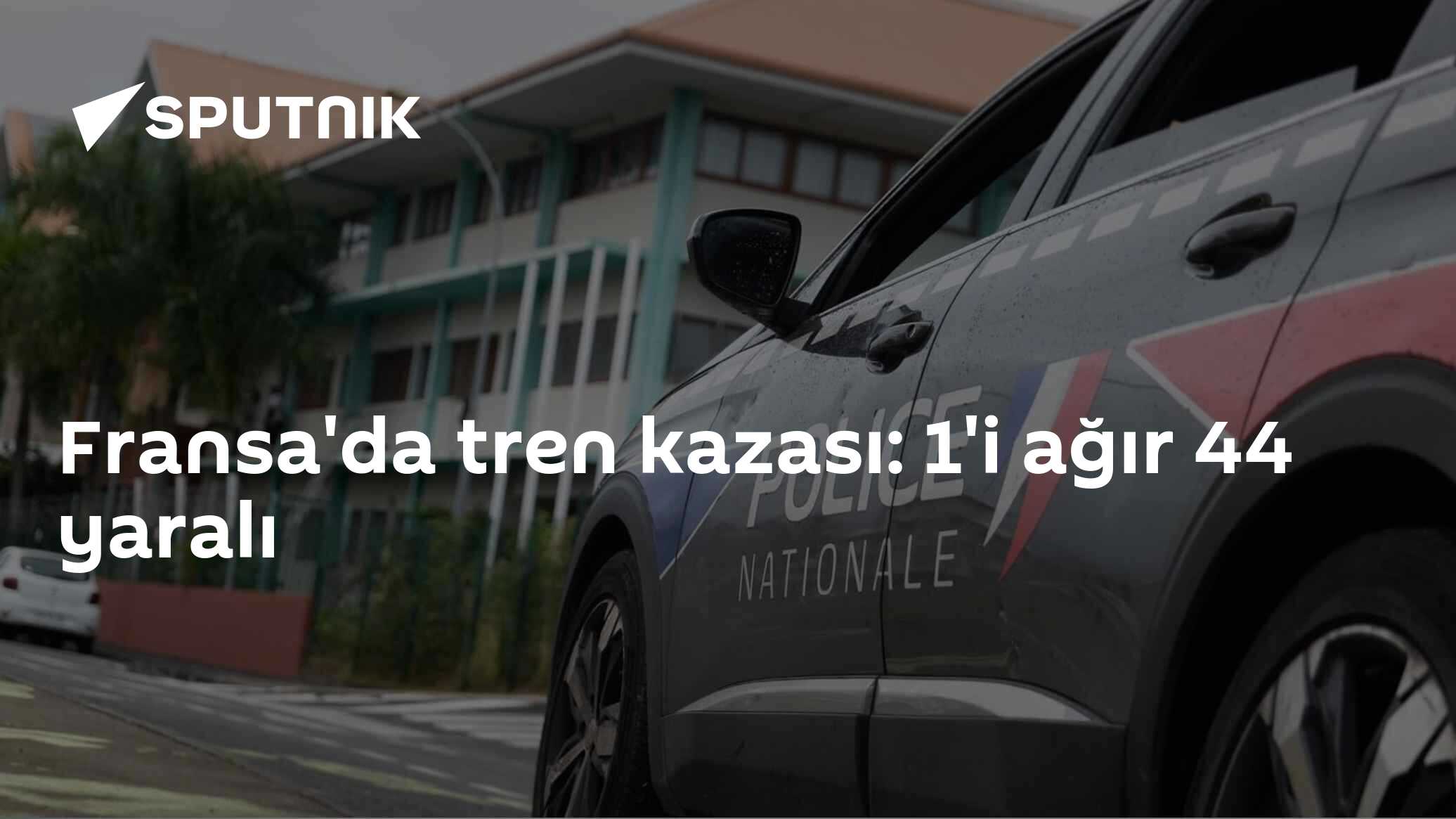 Fransa'da tren kazası: 1'i ağır 44 yaralı