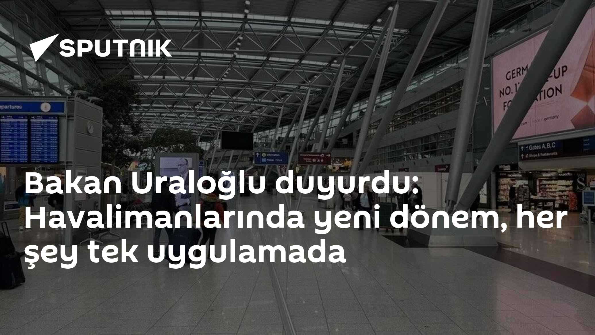 Bakan Uraloğlu duyurdu: Havalimanlarında yeni dönem, her şey tek uygulamada