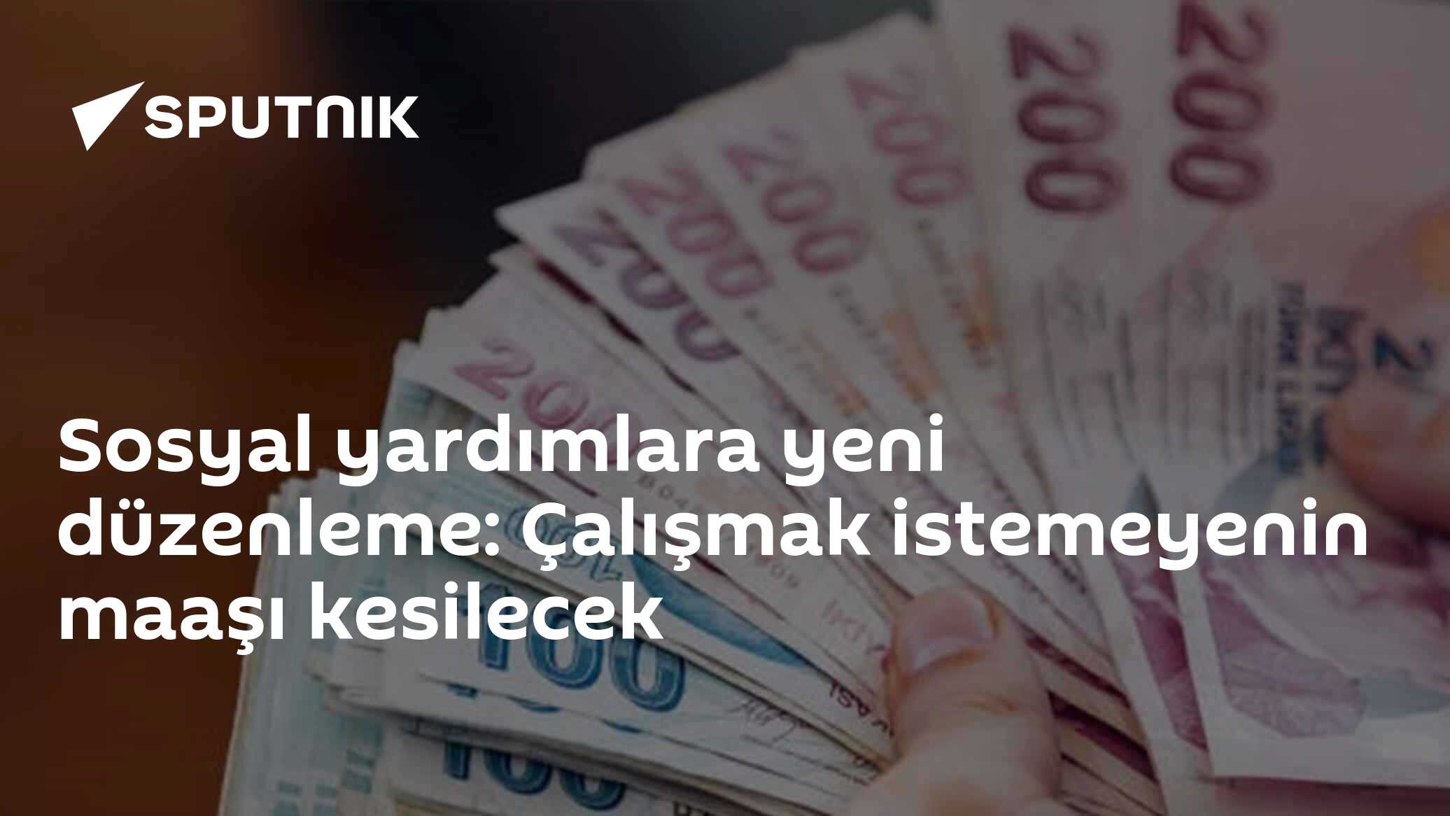 Sosyal yardımlara yeni düzenleme: Çalışmak istemeyenin maaşı kesilecek