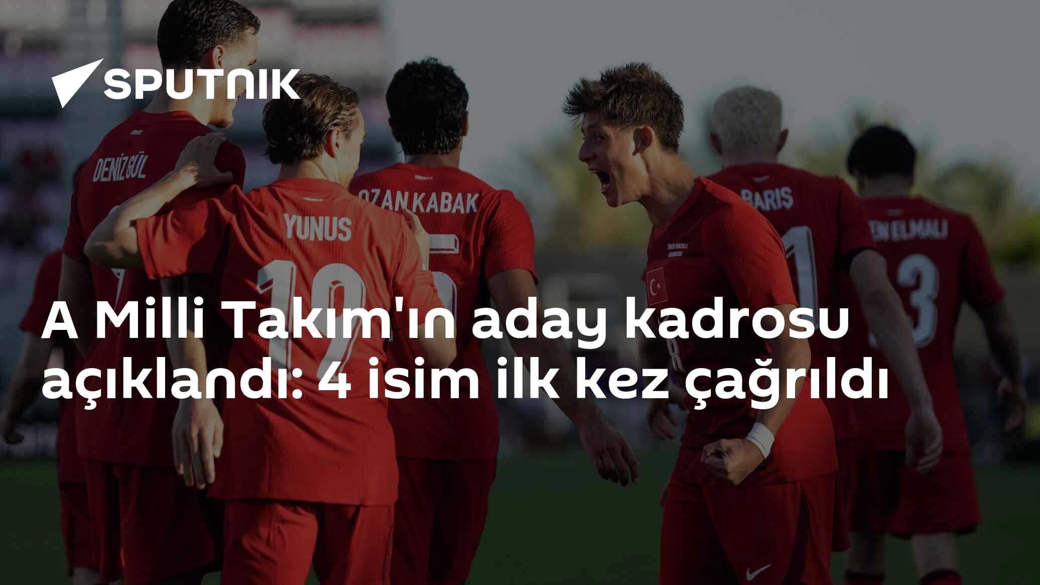 A Milli Takım'ın aday kadrosu açıklandı: 4 isim ilk kez çağrıldı