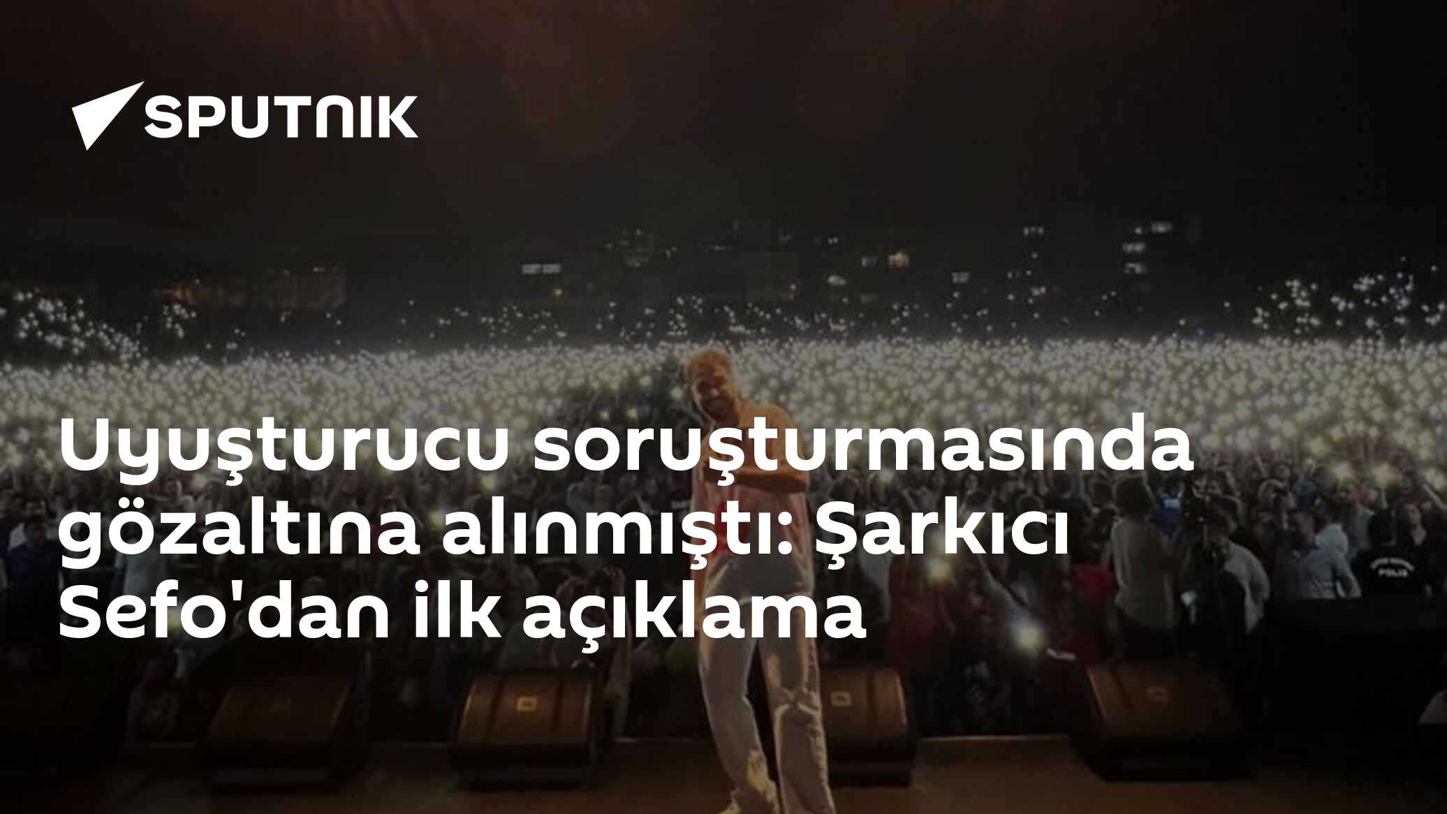 Uyuşturucu soruşturmasında gözaltına alınmıştı: Şarkıcı Sefo'dan ilk açıklama