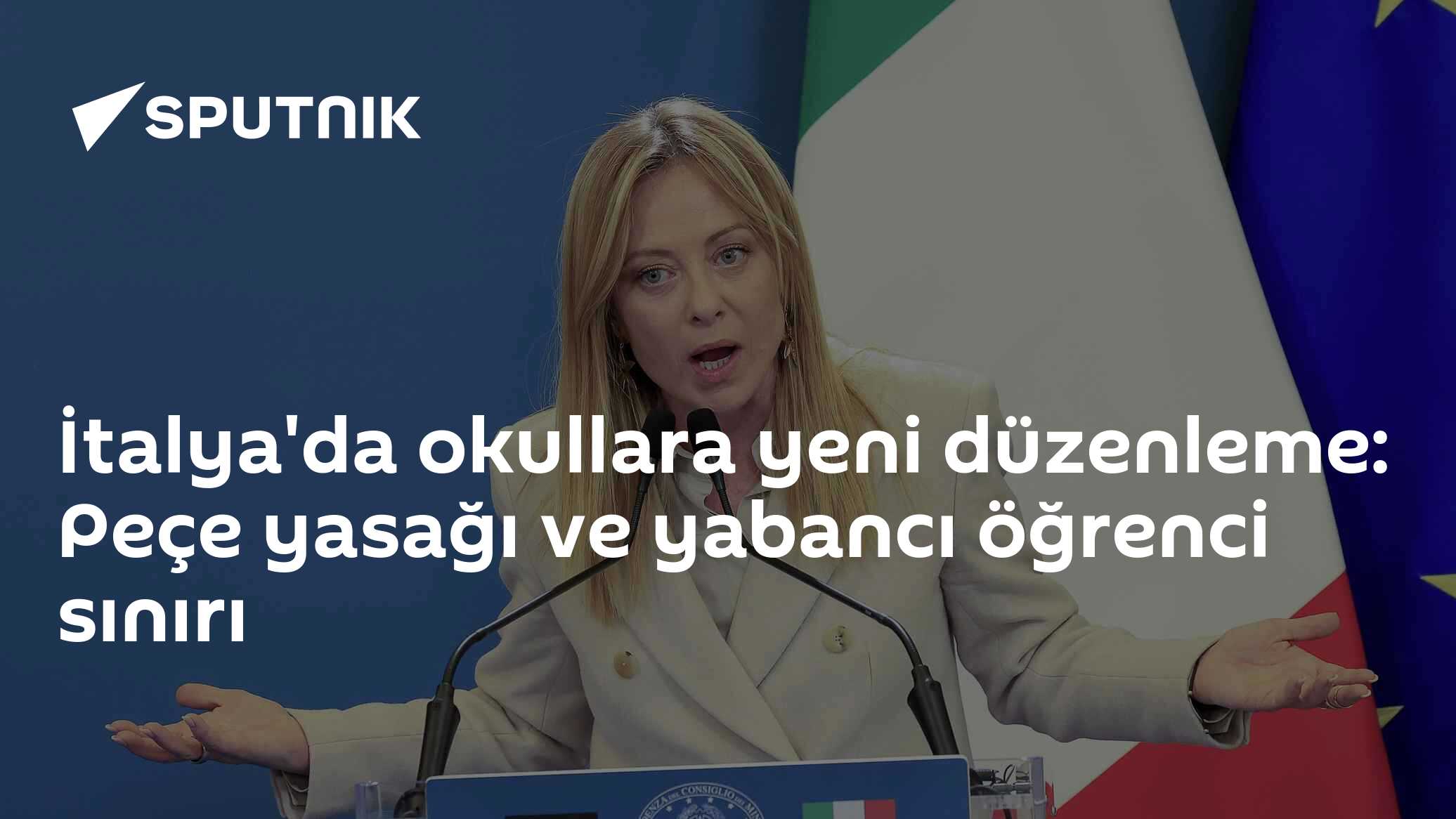 İtalya'da okullara yeni düzenleme: Peçe yasağı ve yabancı öğrenci sınırı