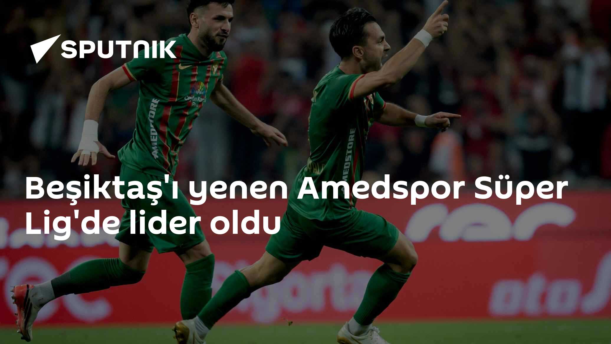 Beşiktaş'ı yenen Amedspor Süper Lig'de lider oldu