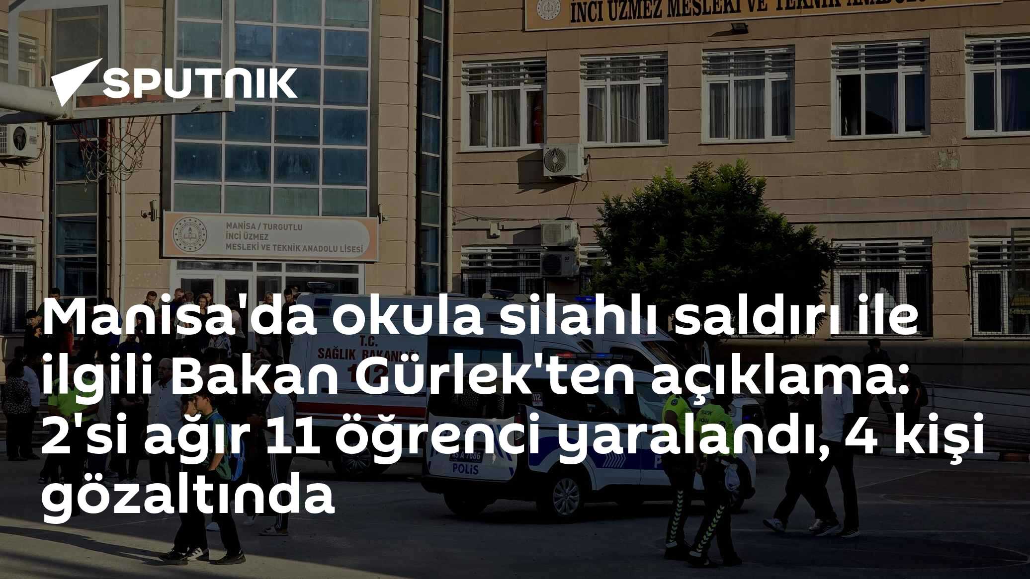 Turgutlu'da Lise Önünde Silahlı Saldırı: Öğrenciler Yaralandı