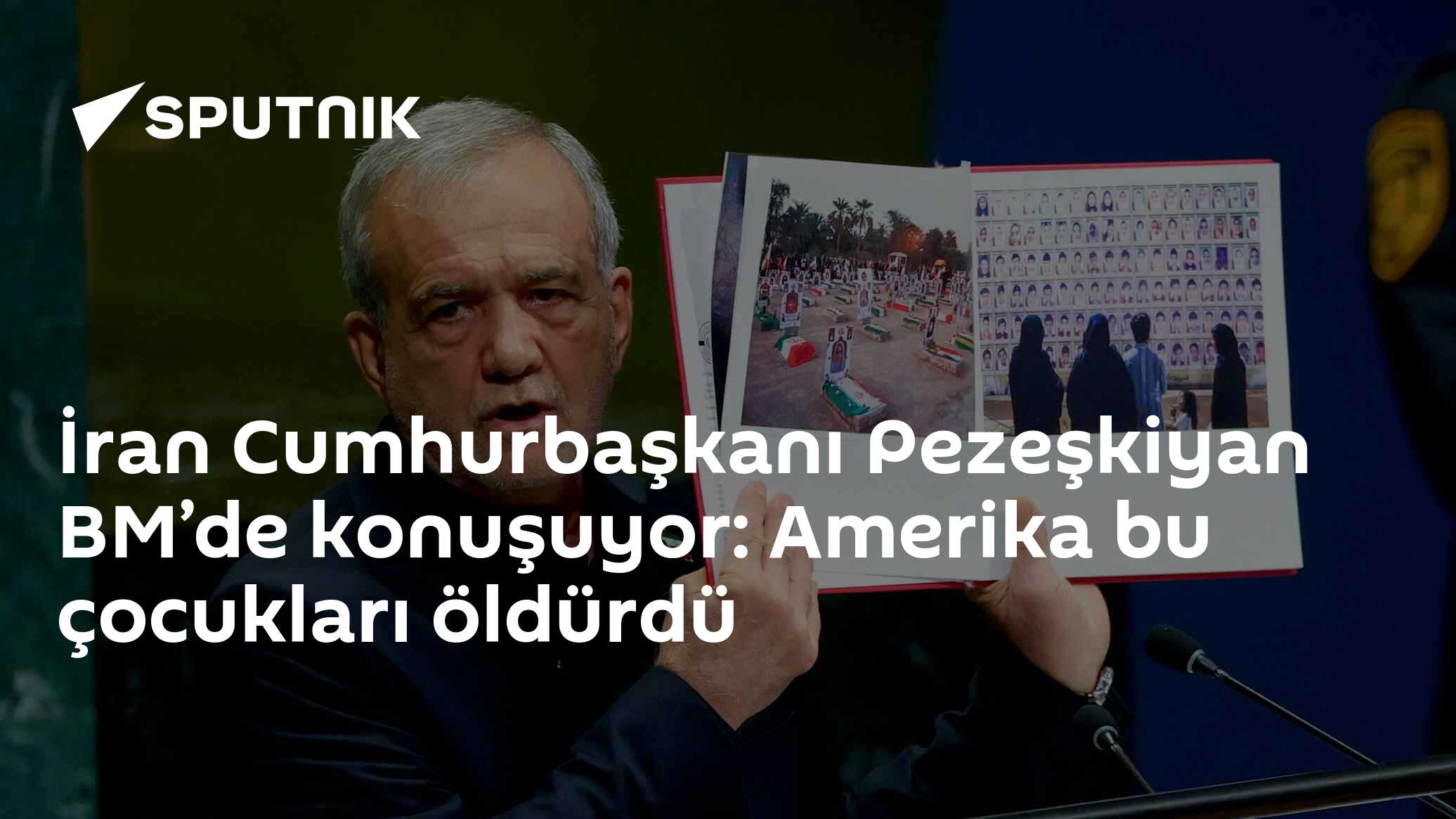 İran Cumhurbaşkanı Pezeşkiyan BM’de konuşuyor: Amerika bu çocukları ...