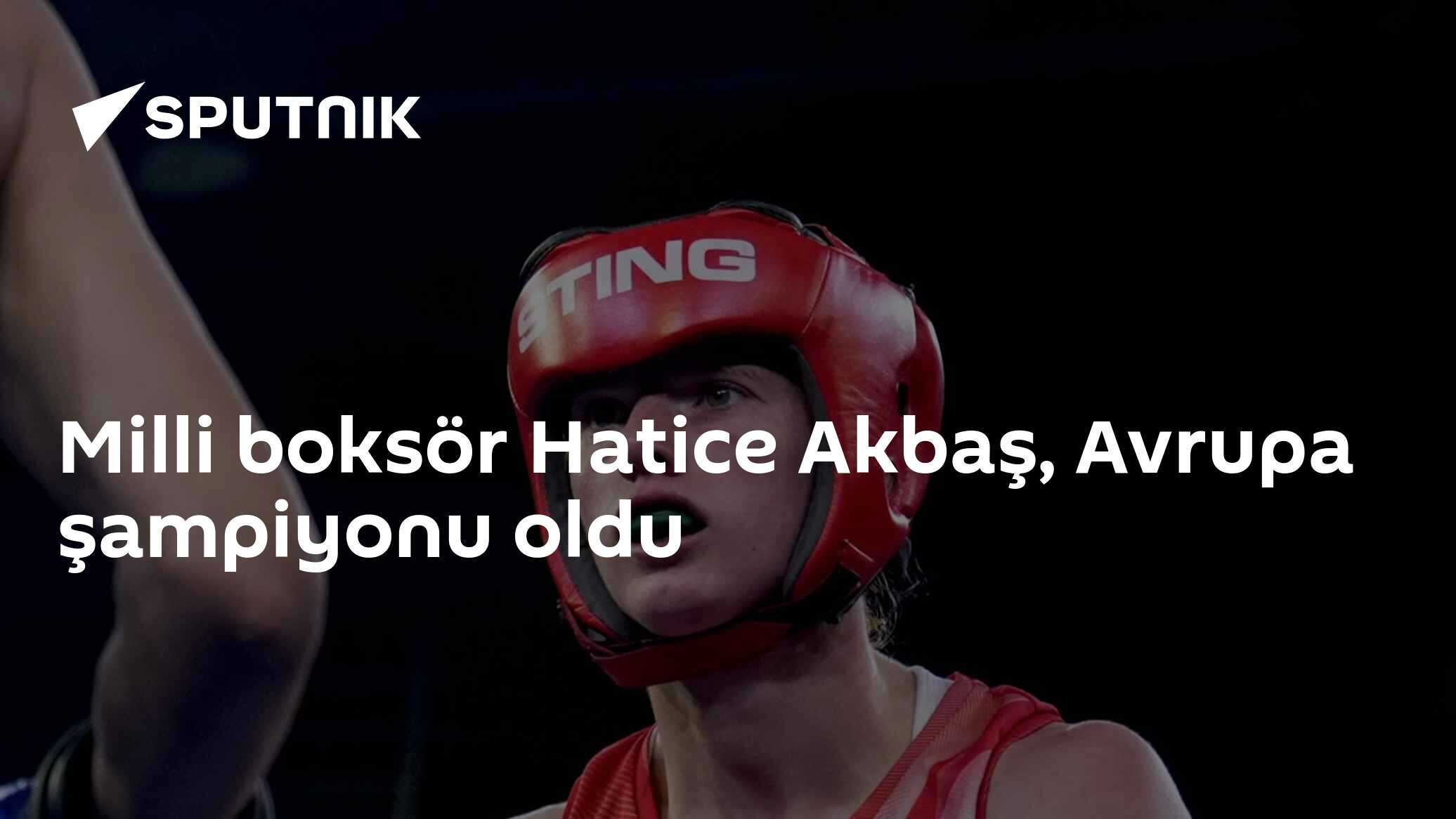 Milli boksör Hatice Akbaş, Avrupa şampiyonu oldu