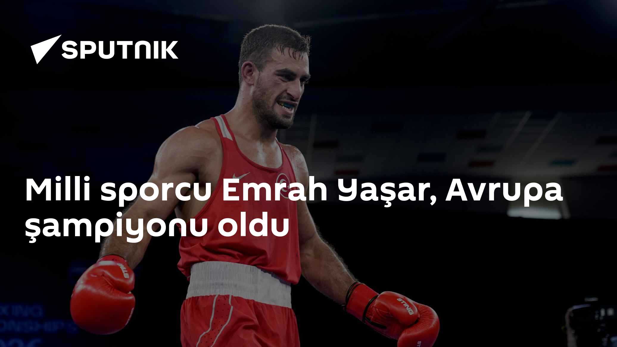 Milli sporcu Emrah Yaşar, Avrupa şampiyonu oldu