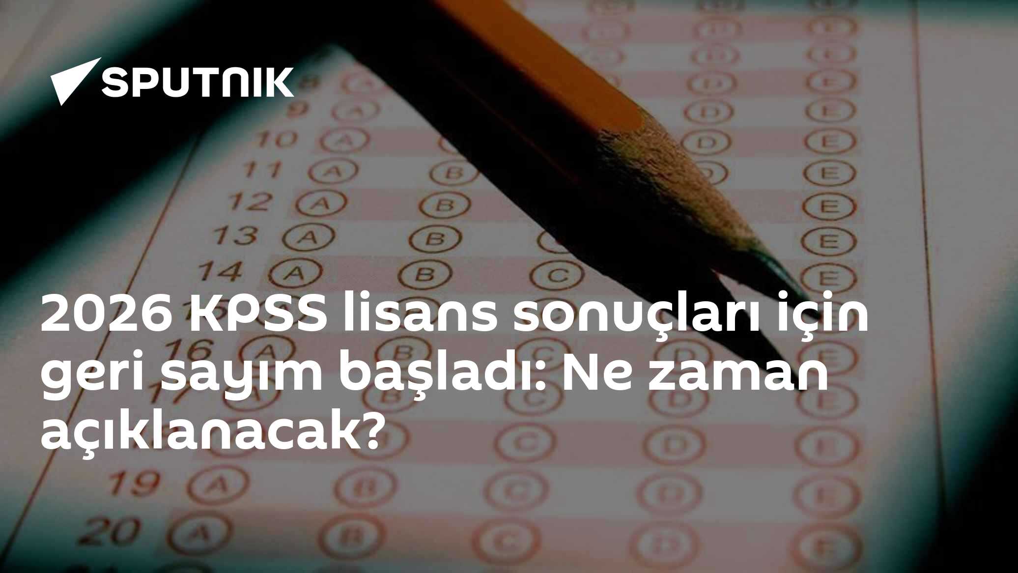 2026 KPSS lisans sonuçları için geri sayım başladı: Ne zaman açıklanacak?