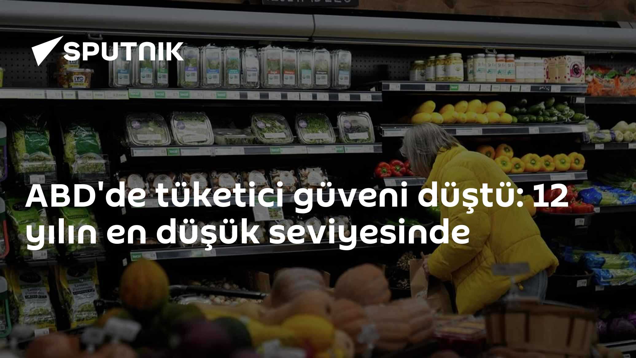 ABD'de tüketici güveni düştü: 12 yılın en düşük seviyesinde
