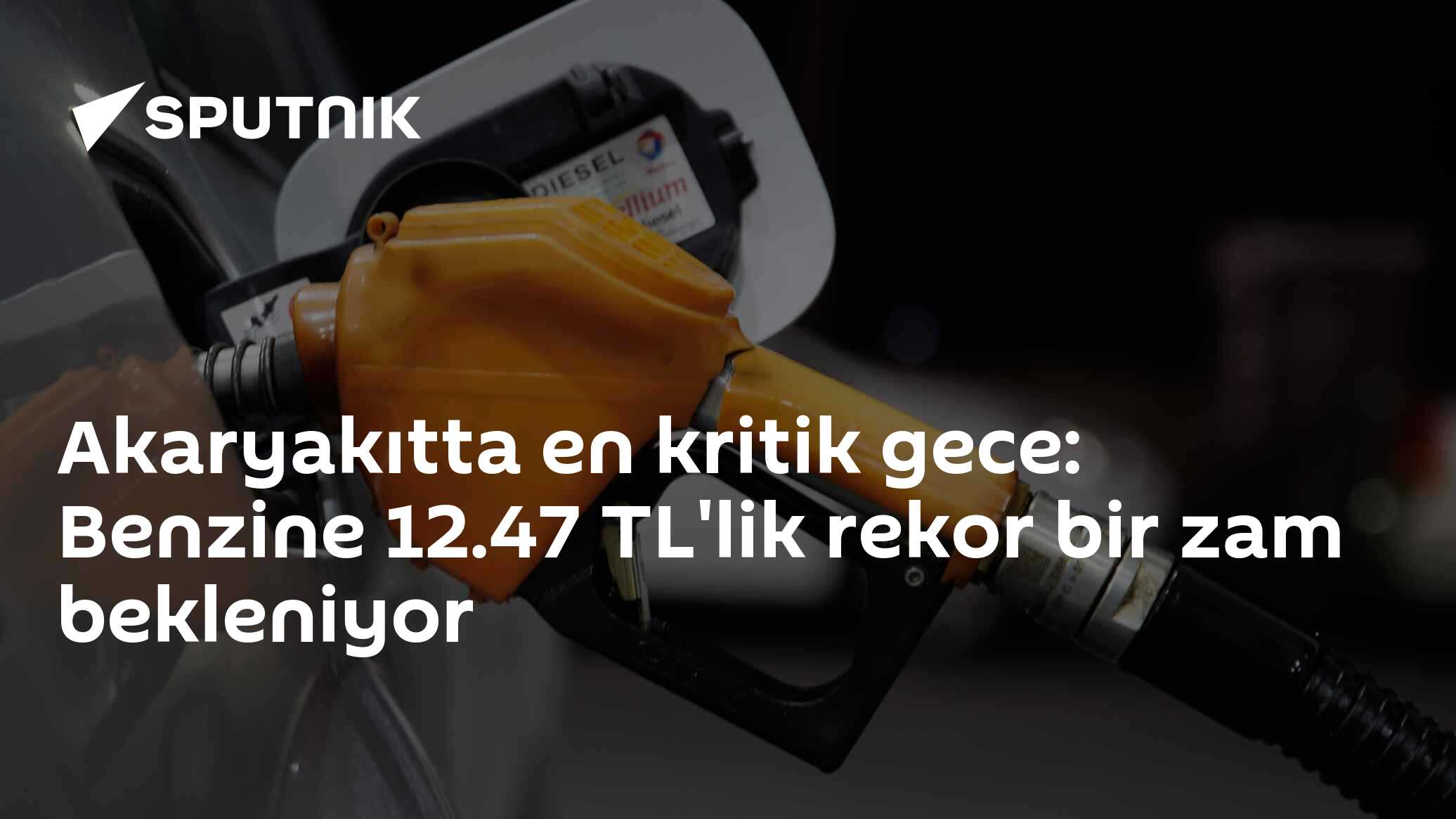 Akaryakıtta en kritik gece: Benzine 12.47 TL'lik rekor bir zam bekleniyor