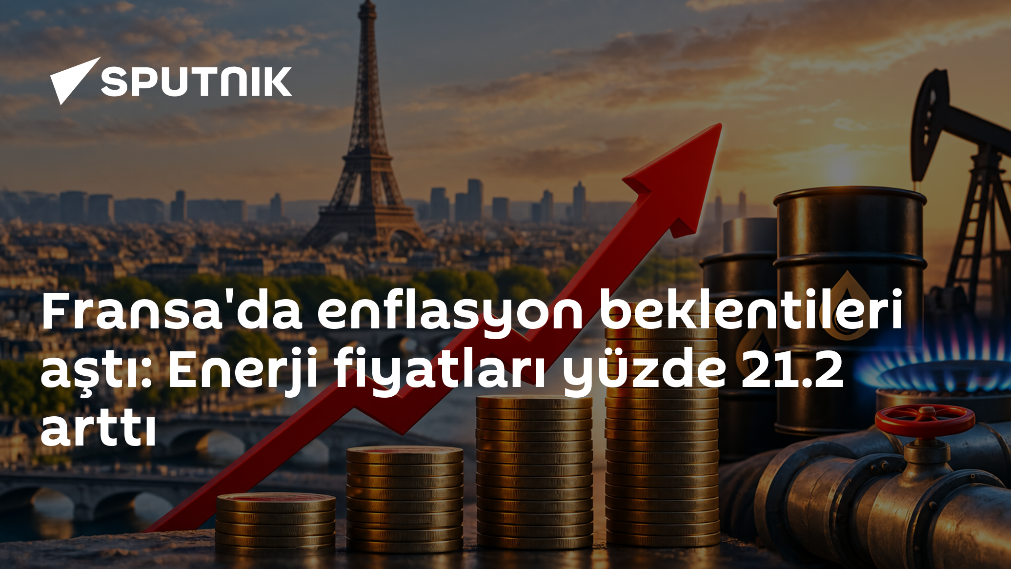 Fransa'da enflasyon beklentileri aştı: Enerji fiyatları yüzde 21.2 arttı