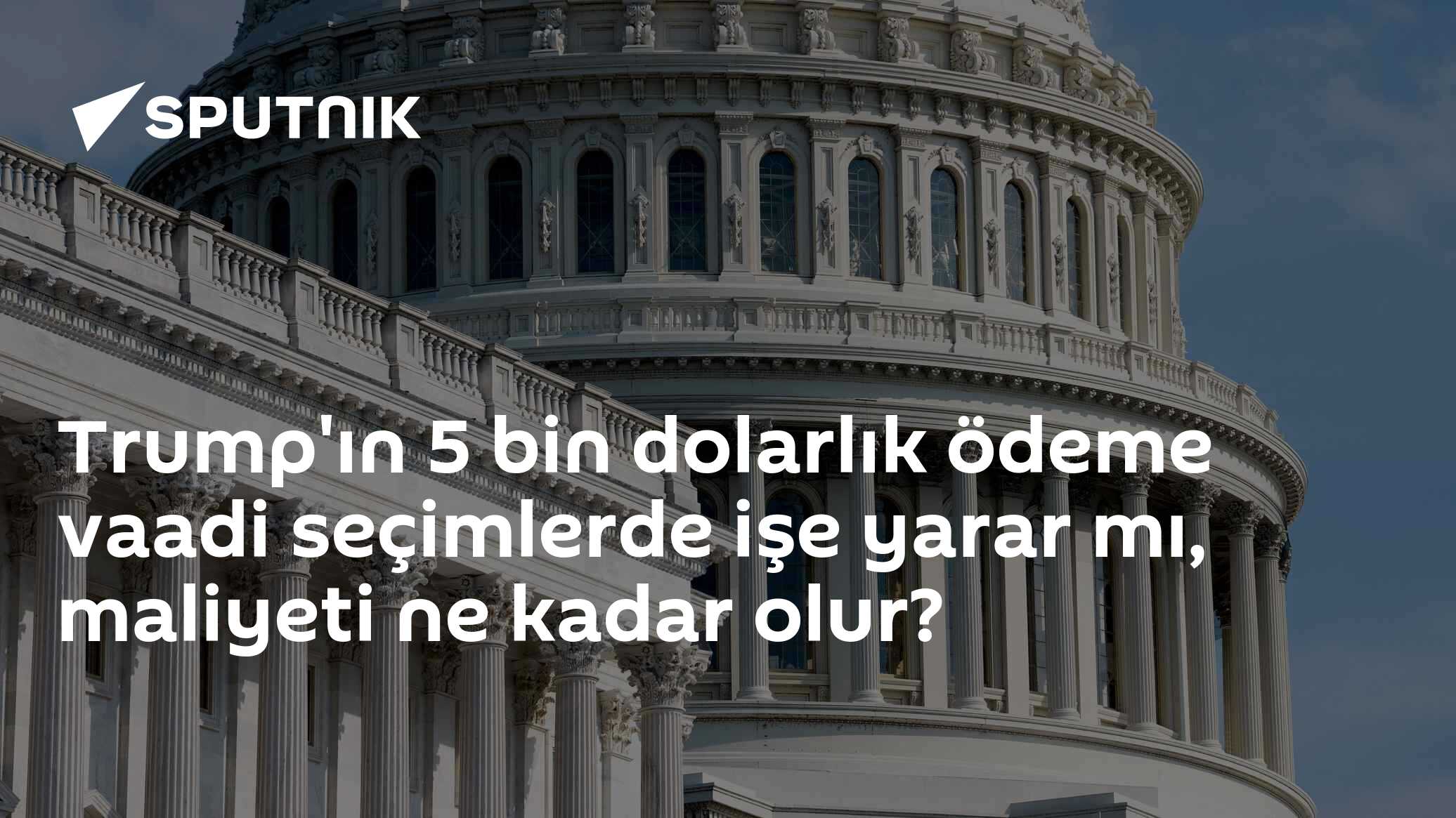 Trump'ın 5 bin dolarlık ödeme vaadi seçimlerde işe yarar mı, maliyeti ne kadar olur?