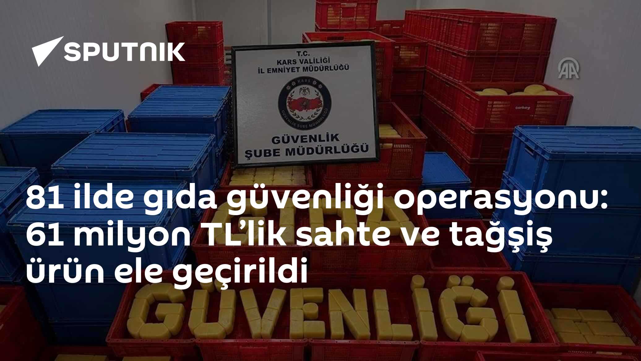 81 ilde gıda güvenliği operasyonu: 61 milyon TL’lik sahte ve tağşiş ürün ele geçirildi