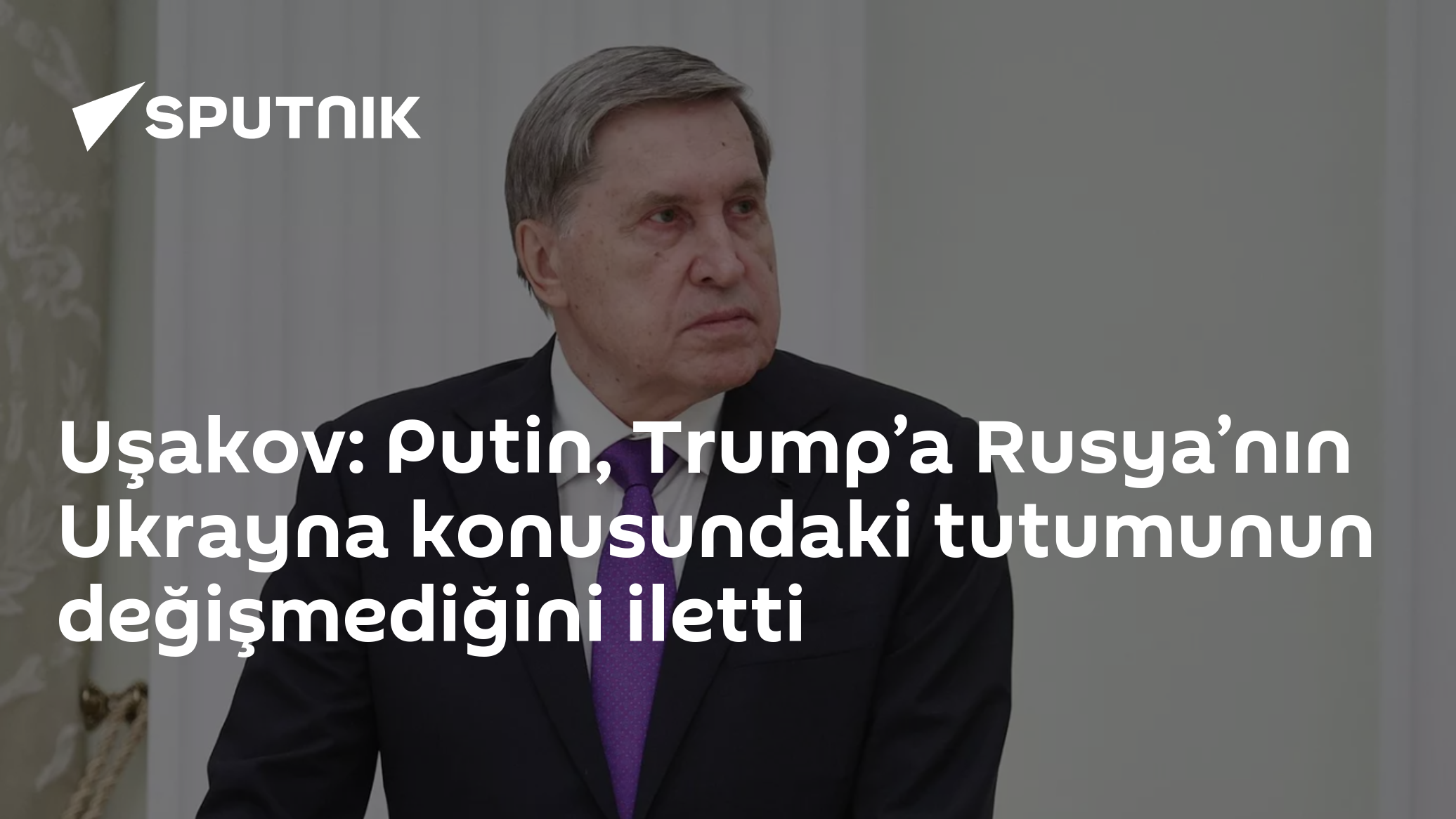 Putin'den Trump'a net mesaj: Ukrayna konusundaki tutumumuz değişmedi