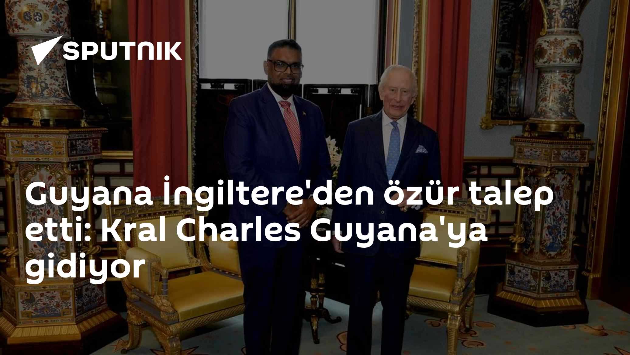 Guyana'dan Kral Charles'a özür çağrısı
