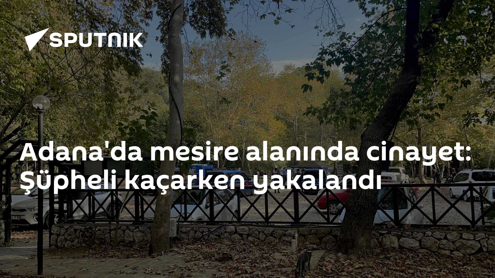Adana'da mesire alanında cinayet: Şüpheli kaçarken yakalandı