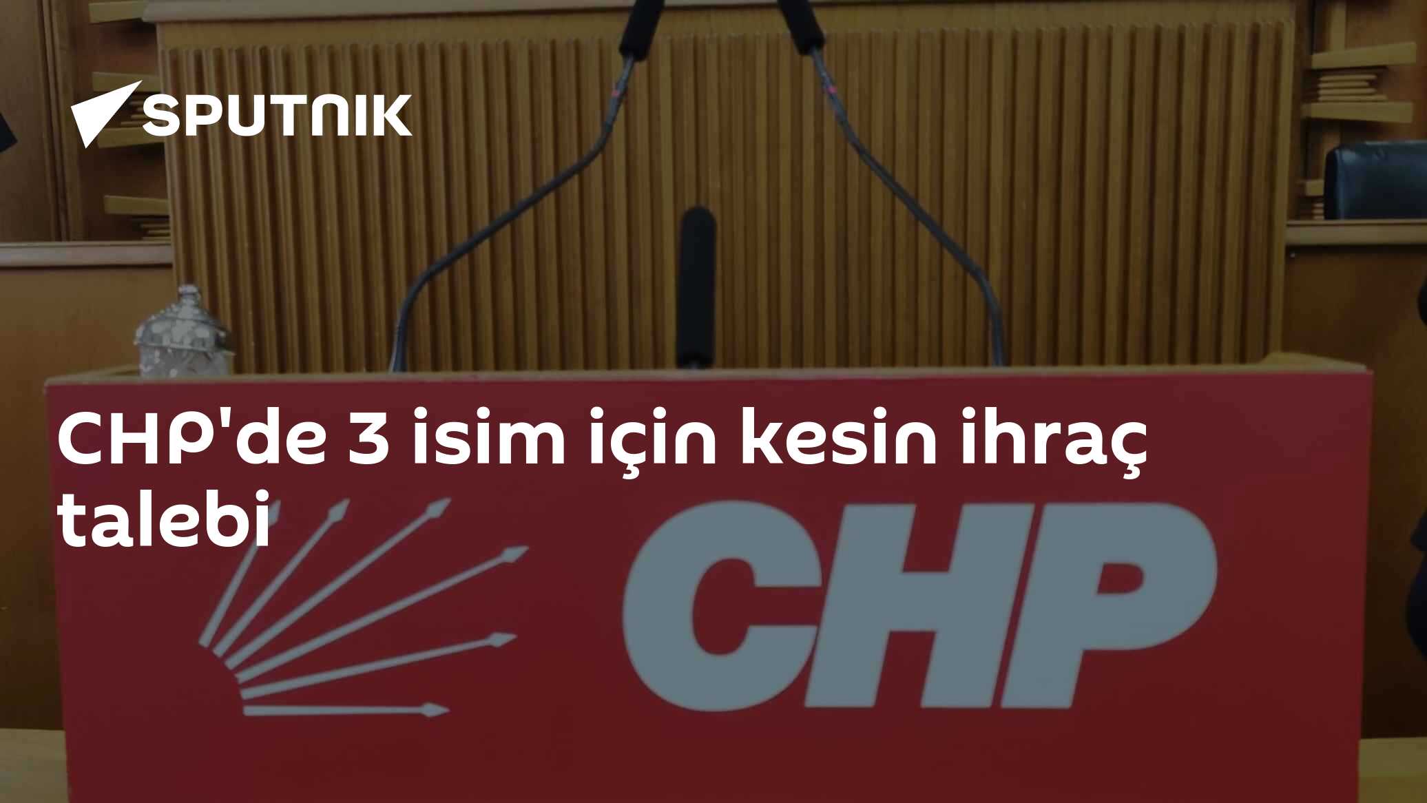 CHP'de 3 isim için kesin ihraç talebi