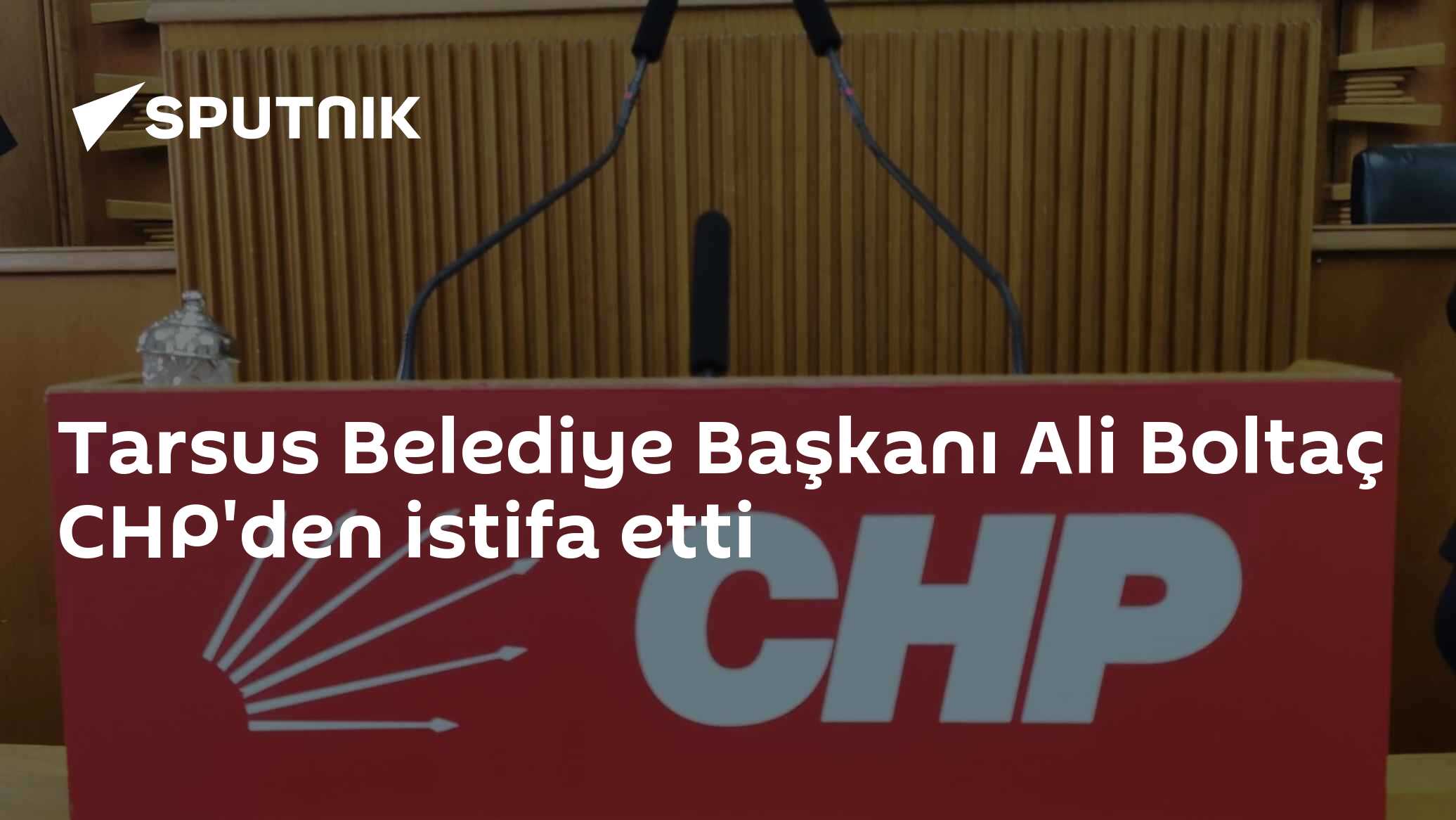 Tarsus Belediye Başkanı Ali Boltaç CHP'den istifa etti