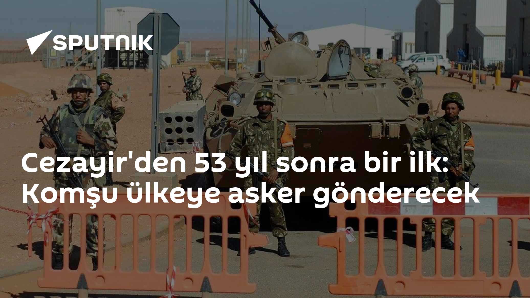 Cezayir'den Nijer'e asker sevkiyatı kararı