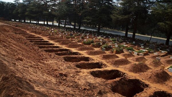 Güney Afrika'da koronavirüs toplu mezarları - Sputnik Türkiye