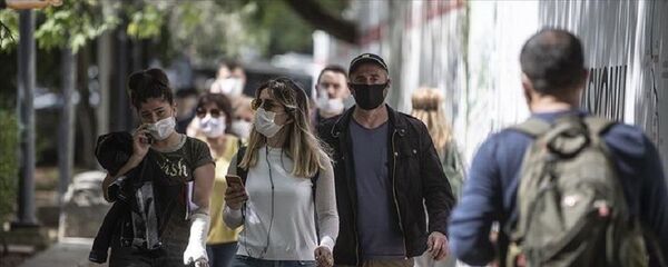 Maske, koronavirüs, Türkiye - Sputnik Türkiye