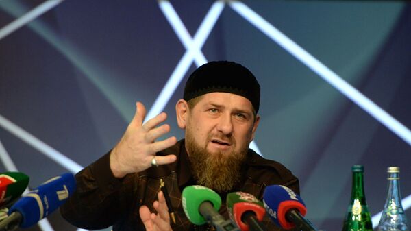 Пресс-конференция главы Чеченской Республики Р. Кадырова - Sputnik Türkiye
