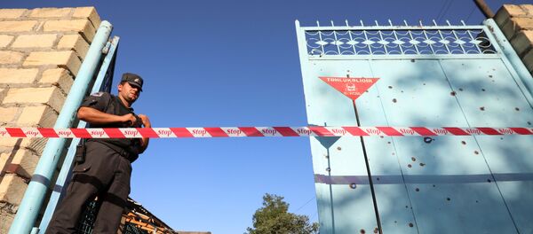 Azerbaycan Ermenistan gerilimi-Azeri güvenlik güçleri  - Sputnik Türkiye