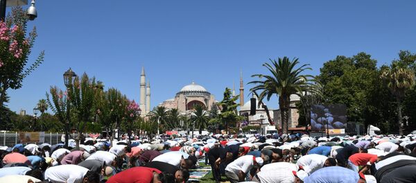 Ayasofya-cuma namazı - Sputnik Türkiye