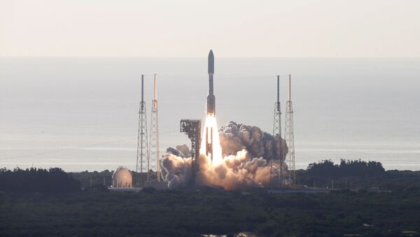 NASA’nın, ‘Perseverance’ (Sebat) adlı Mars keşif aracı Florida’daki Cape Canaveral Üssü’nden Atlas V roketiyle fırlatıldı. - Sputnik Türkiye