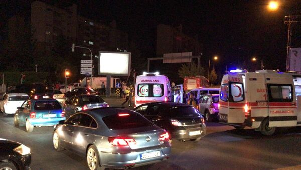 Irak Büyükelçiliği'ne ait otomobil kaza yaptı - Sputnik Türkiye