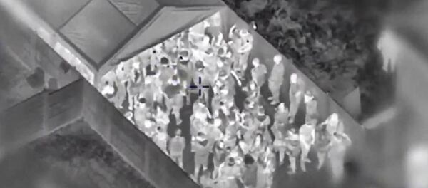 İngiltere’de koronavirüs partisi termal kamerayla görüntülendi - Sputnik Türkiye