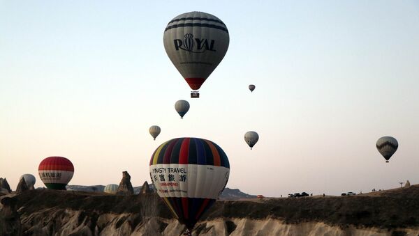 Kapadokya’da sıcak hava balon turları - Sputnik Türkiye