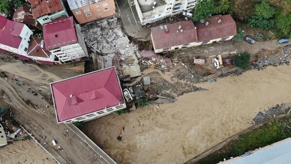 Giresun, Dereli ilçesi, sel - Sputnik Türkiye