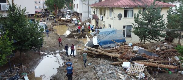 Giresun sel, sağanaka, yağış - Sputnik Türkiye