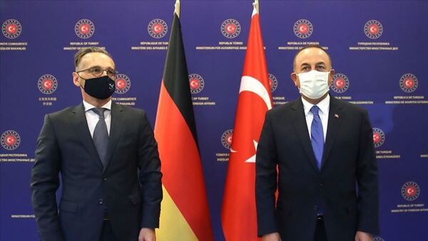Dışişleri Bakanı Mevlüt Çavuşoğlu, Almanya Dışişleri Bakanı Heiko Maas - Sputnik Türkiye